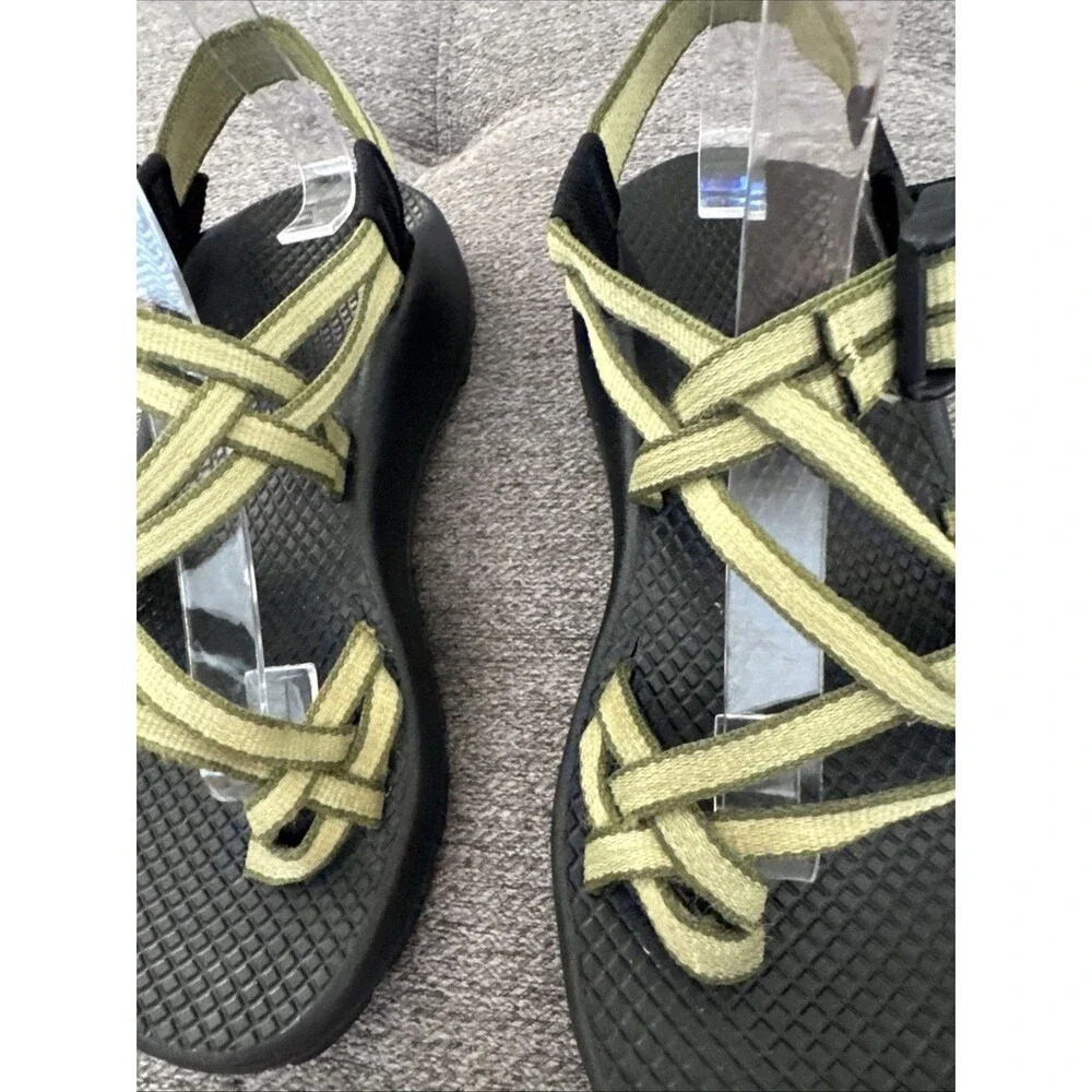 Chaco Z Cloud X2 Vibram Sandals Women’s 5  Sunlit Green Strappy Hiking - Picture 8 of 16